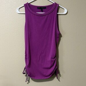 White House Black Market Purple Tank Top